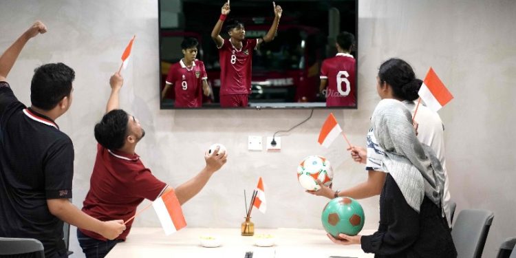 Telkomsel ajak masyarakat dukung Timnas Indonesia di Piala Dunia U-17 meski secara online.