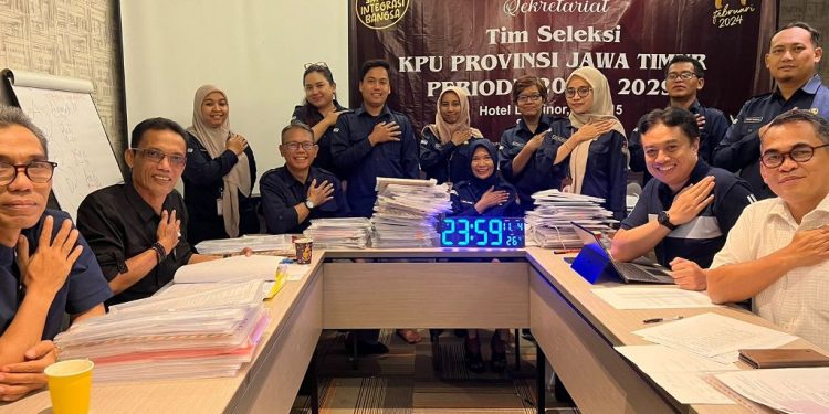 Sebanyak 129 orang dinyatakan lolos seleksi administrasi dan akan ikuti tes tulis dan psikologi calon anggota KPU Jatim