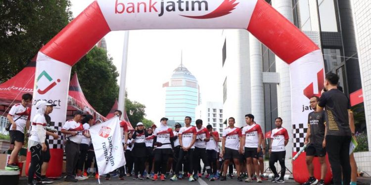 Berlari sambil berdonasi, Bank Jatim gelar Jatimmers Run To Care