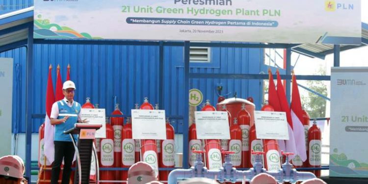 PLN Resmikan 21 Unit Green Hydrogen Plant Terbanyak di Asia Tenggara