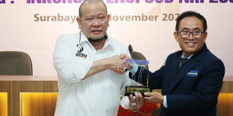 Ketua DPD RI paparkan penyebab Indonesia terapkan Sistem Demokrasi Barat di Depan Advokat Peradi