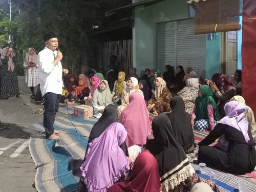 Hadiri pengajian emak-emak, Anas Karno dorong kampung akhlakul karimah
