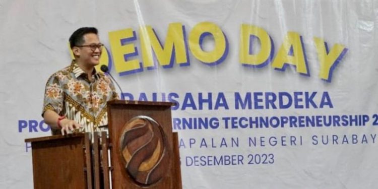 Ketua Kadin Surabaya Apresiasi Sukses Program Wirausaha Merdeka 2023 di PPNS