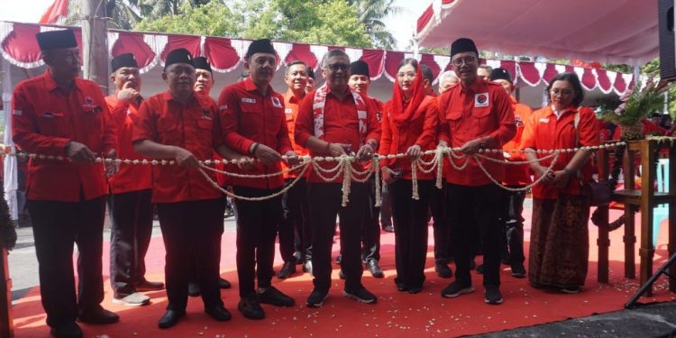 PDIP Pacitan Resmikan Kantor Baru 3 Lantai, Pelecut Semangat Menangkan Ganjar-Mahfud