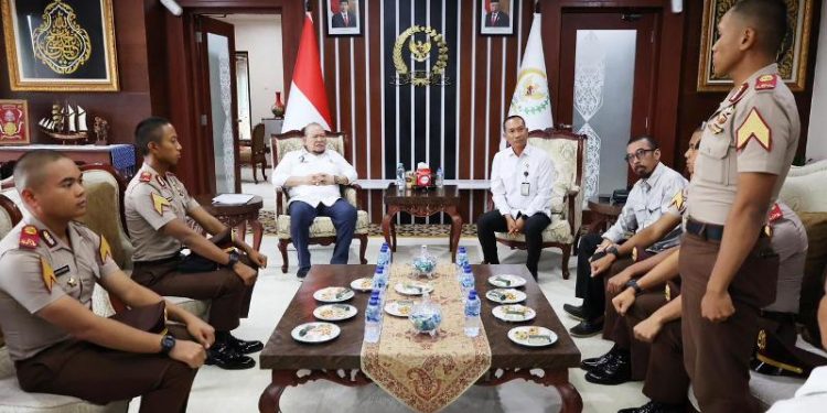 Terima Taruna Akpol, Ketua DPD RI ingatkan jaga sikap dan perilaku