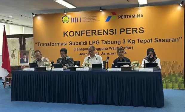Pendaftaran wajib dilakukan untuk penggunaan subsidi LPG 3 Kg