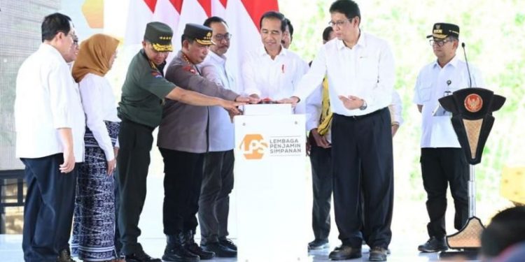Presiden Berharap Gedung LPS Tingkatkan Kepercayaan Masyarakat dan Dunia Usaha