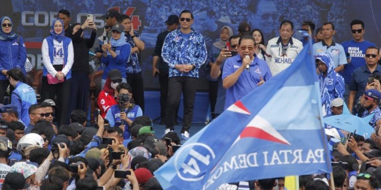 Rindu SBY, puluhan ribu massa hadiri kampanye Demokrat bersama Rakyat di Banyuwangi