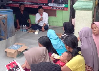 Blusukan ke pesisir Bulak, Anas Karno sosialisasi program Ganjar-Mahfud untuk nelayan