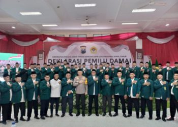 LDII Jatim dan Kapolda Jatim gelar Deklarasi Pemilu Damai