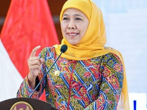 Gubernur Khofifah resmi nyatakan masuk tim pemenangan Prabowo-Gibran