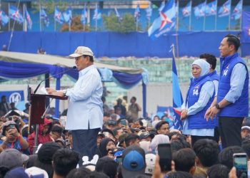 Kampanye akbar Partai Demokrat di Malang, Khofifah-AHY teriak Demokrat menang, Prabowo Presiden