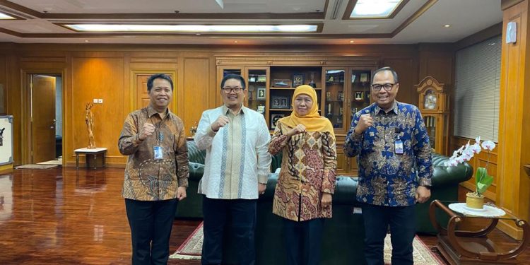Bertemu Kepala Perwakilan Bank Indonesia, Khofifah sebut BI berperan aktif OPOP dan industri halal di Jatim