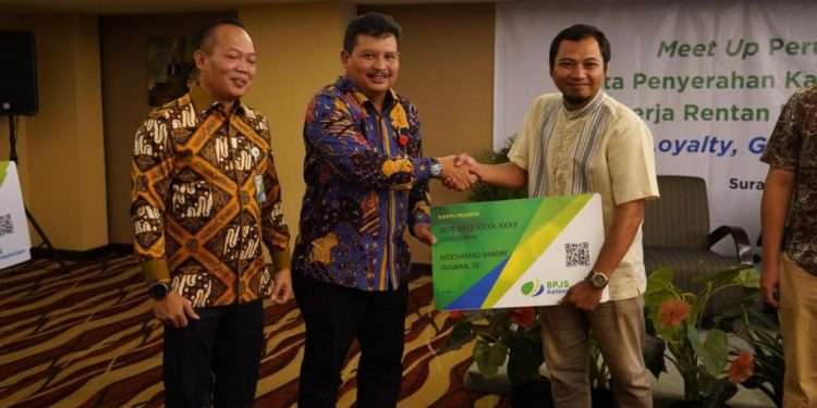 Bank Jatim dan BPJS ketenagakerjaan bersinergi dukung kesejahteraan 12 ribu pekerja rentan