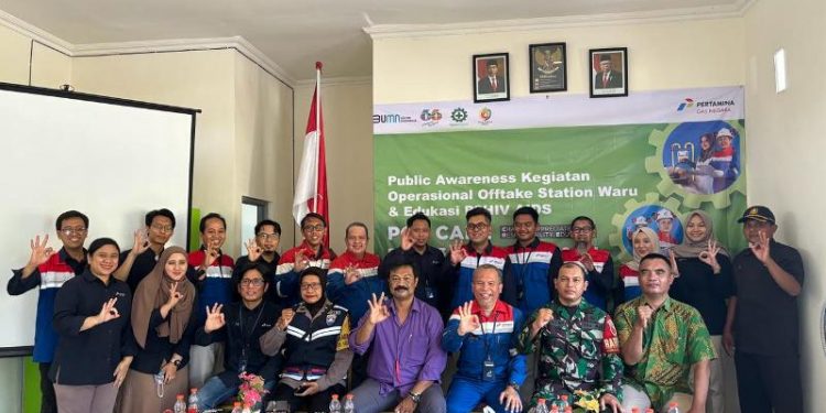 PGN SOR III Gelar Edukasi P2HIV di Offtake Station Waru Sidoarjo