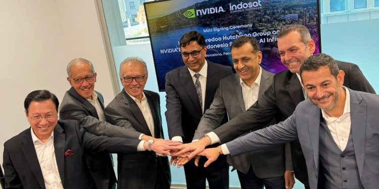 Indosat Ooredoo Hutchison Group dan NVIDIA Kolaborasi Ciptakan Infrastruktur AI Lokal