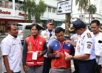 Parkir non tunai baru berlaku di 36 ruas jalan