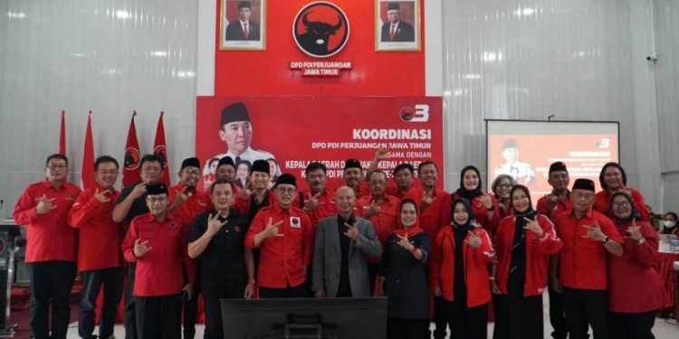 Lakukan persiapan Pilkada serentak 2024, PDIP Jatim kumpulkan incumbent Kepala Daerah PDIP di Jatim