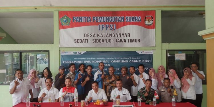 Pertamina Bangun IPAL Komunal di Kampung Cabut Duri untuk Atasi Masalah Limbah