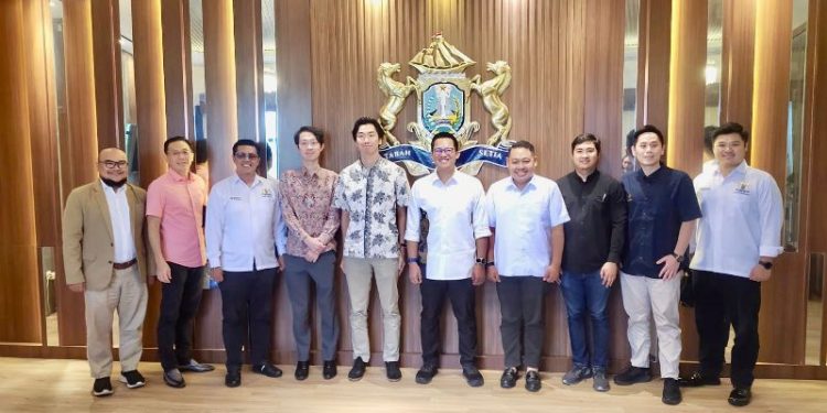 Ketua Kadin Surabaya Tawarkan Kerjasama Perdagangan dan FnB kepada Presdir JETRO