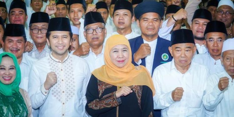 JKSN Jatim deklarasi dukung kembali duet Khofifah-Emil di Pilgub Jatim 2024
