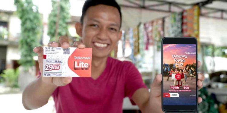 Khusus menyasar segmen pekerja dan rumah tangga, Telkomsel hadirkan Kartu Perdana Telkomsel Lite