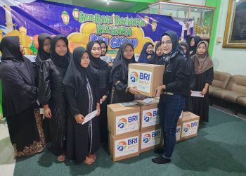 Sambut Hari Raya Idul Fitri 1445H, BRI BO Tanjung Perak Salurkan Sembako untuk Anak Yatim Yayasan Khadijah