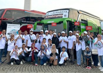 SIG Berangkatkan 880 Peserta Mudik BUMN 2024 ke Empat Provinsi di Indonesia