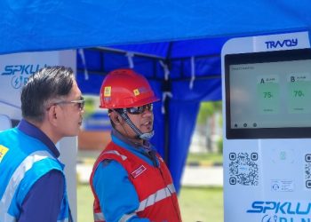 Kemenko Marves Tinjau Infrastruktur SPKLU di Jawa Timur