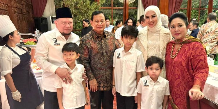Datangi Open House Prabowo, LaNyalla: Silaturahmi dan nostalgia saat di Gerindra