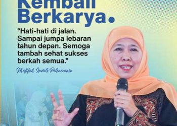 Cuti bersama berakhir, Khofifah berharap silaturahmi mudik, menjadi recharge energi untuk kembali berkarya