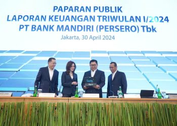 Kuartal I 2024, Bank Mandiri Catat Realisasi Kredit capai Rp1.435 Triliun