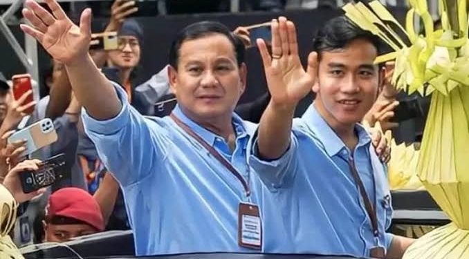 Sah Pasangan Prabowo Subianto – Gibran Raka Buming Raka, Presiden dan Wakil Presiden 2024-2029