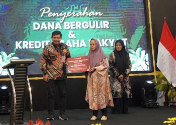 Dukung UMKM, diacara Kampoeng Kreasi, Bank Jatim salurkan KUR 500 juta