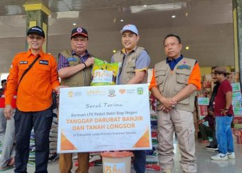 LPS Bantu Korban Banjir dan Longsor di Kabupaten Luwu