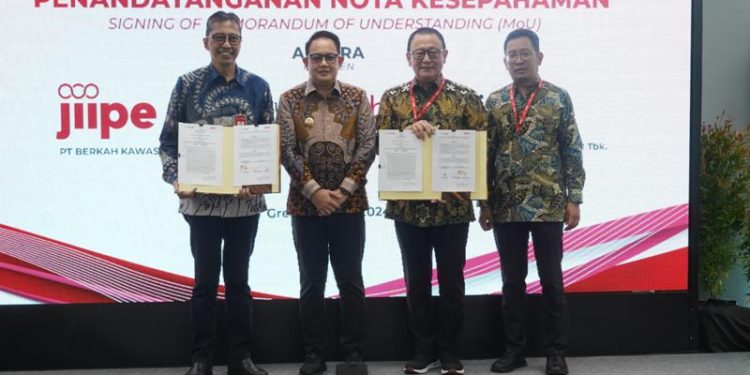 Perkuat ekspansi bisnis, Bank Jatim MOU dengan pengelola JIIPE