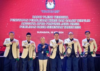120 calon terpilih anggota DPRD Jatim hasil Pemilu 2024 di tetapkan KPU Jatim
