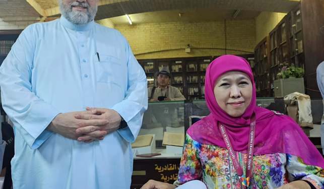 Muhibah Khofifah di Baghdad Irak