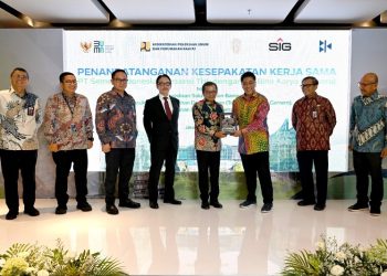 SIG & Bina Karya Kerja Sama Penyediaan Green Cement untuk Proyek IKN