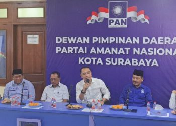 Giliran ke PAN, Eri-Armuji daftar Bacakada Pilwali Surabaya