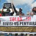 IJTI Surabaya gelar aksi tolak RUU Penyiaran: Ancam kebebasan Pers