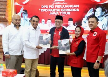 PDIP dan Gerindra sepakat koalisi di 16 kota Kab dalam Pilkada serentak 2024 Jatim