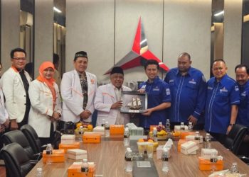 Komitmen bangun Jatim, membicarakan kondisi dan dinamika poitik, PKS Jatim silaturrahmi ke Kantor Demokrat Jatim