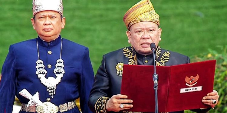 Presiden Jokowi beri restu, LaNyalla maju lagi Ketua DPD RI