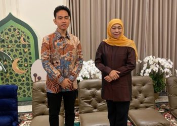 Datangi rumah Khofifah, Gibran nyatakan siap all out menangkan Khofifah Emil di Pilgub Jatim