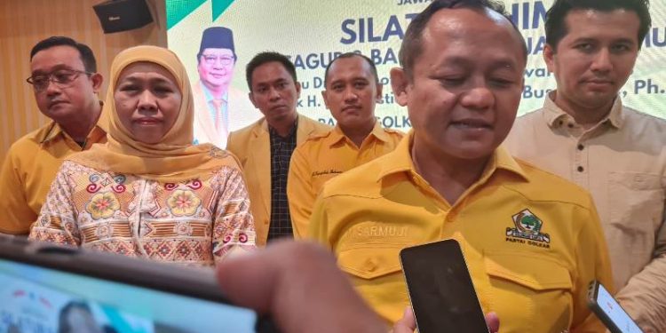 Gelar silaturrahmi dengan Khofifah-Emil, Golkar sebut kemiskinan Jatim menjadi PR Khofifah – Emil di priode ke dua