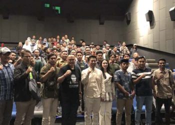 Nobar Lafran Pane yg digelar KAHMI Jatim disambut Antusias, dr Agung: Film ini ceritanya keren