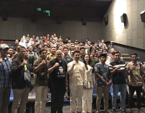 Nobar Lafran Pane yg digelar KAHMI Jatim disambut Antusias, dr Agung: Film ini ceritanya keren