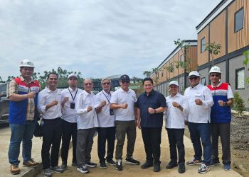 Menteri BUMN Tinjau Kesiapan Jaringan Gas Pertamina di IKN