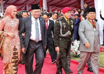 Hadiri Peringatan HUT Bhayangkara ke-78, LaNyalla: Polri harus semakin profesional  melindungi, mengayomi dan melayani masyarakat.